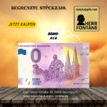 0 Euro Souvenir Schein