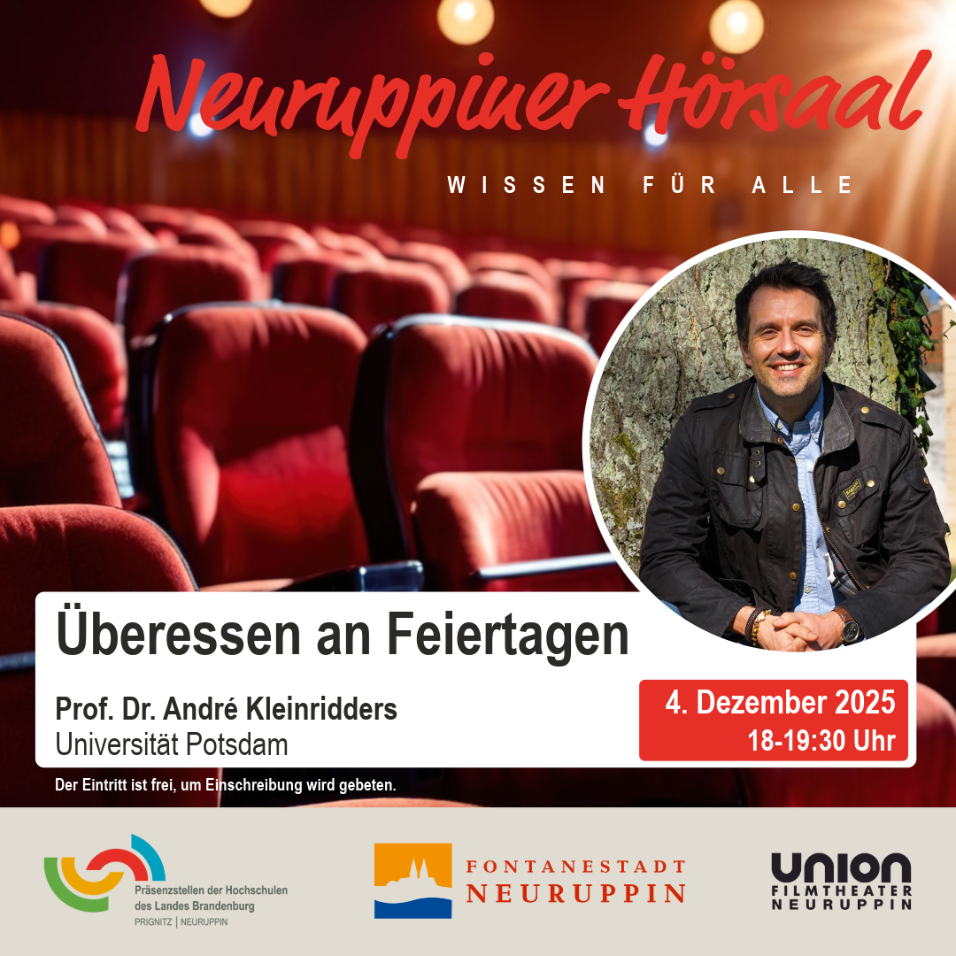Neuruppiner Hörsaal – Überessen an Feiertagen Neuruppiner Hörsaal - Überessen an Feiertagen