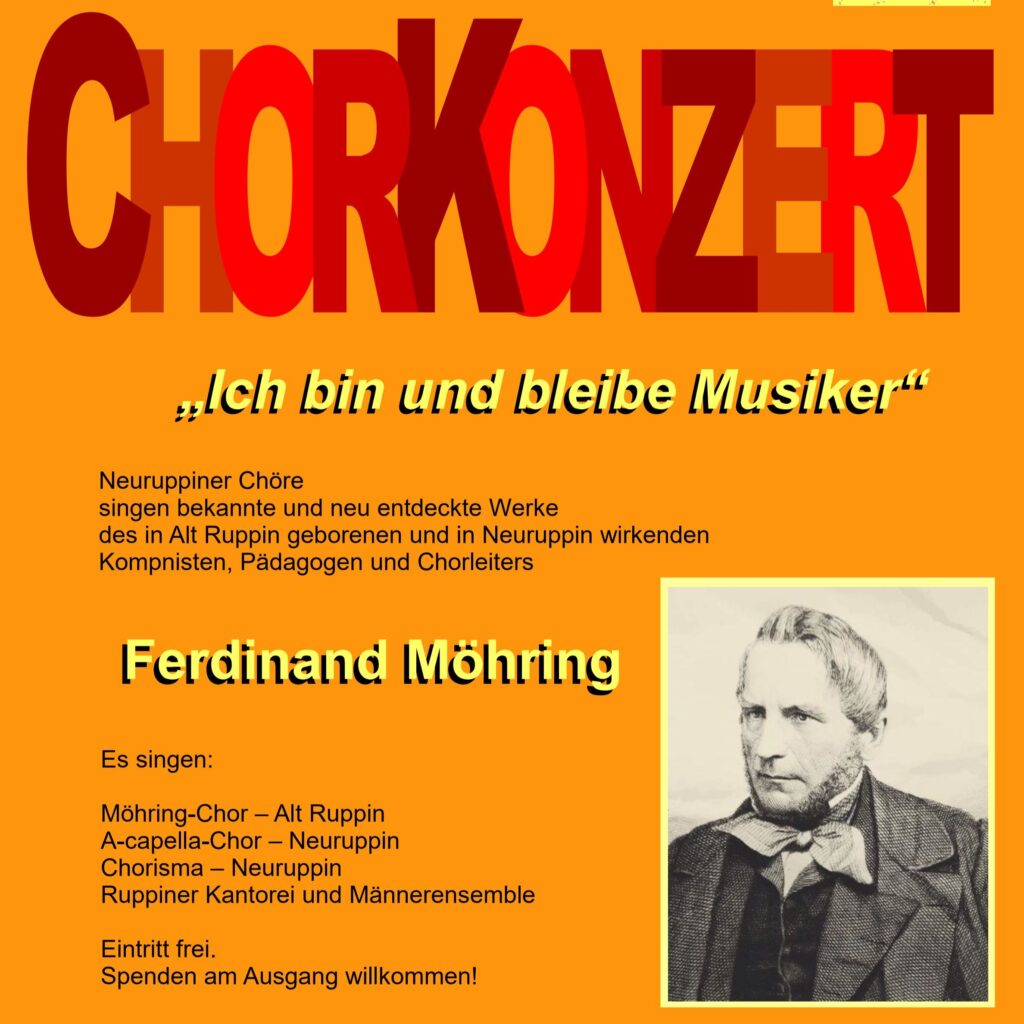 Großes Chorkonzert mit vier Chören